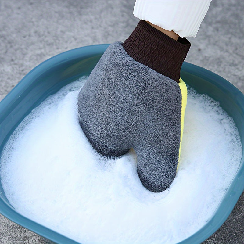Gants de lavage en microfibre, à oursons