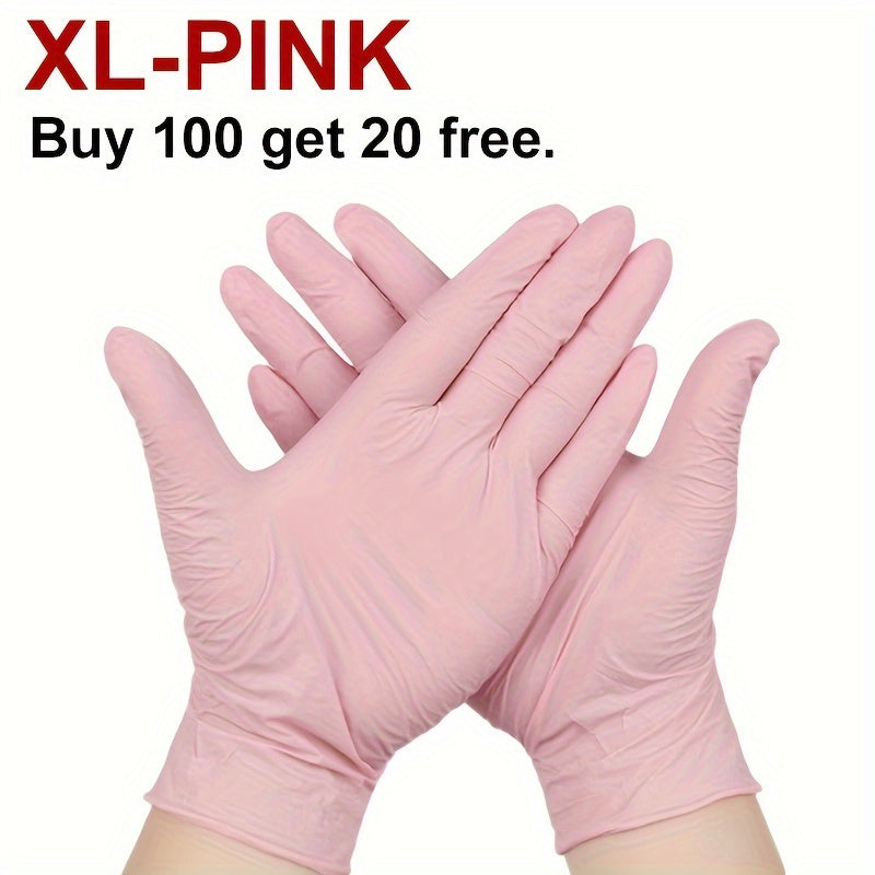 couleur rose / XL (100 pièces + 20 pièces)