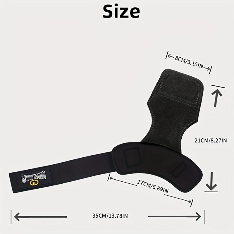 Gants de musculation à sangle de poignet en similicuir