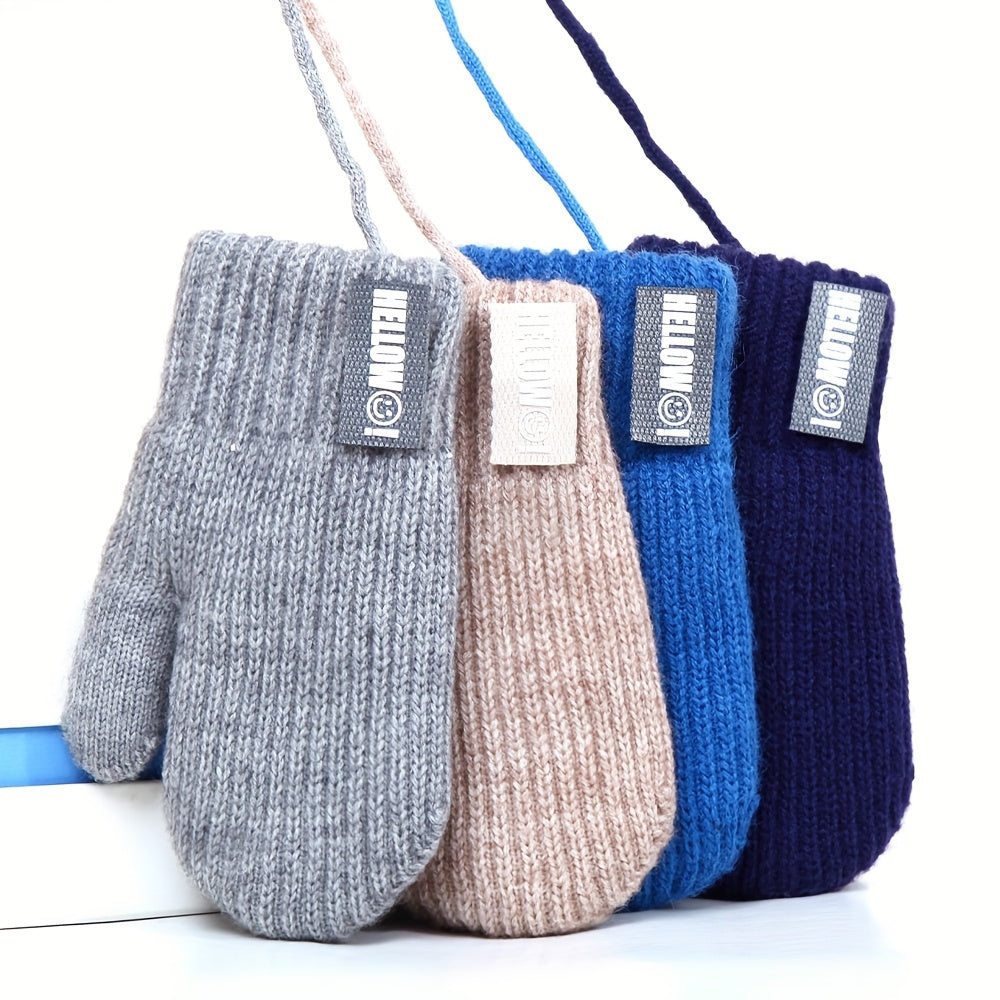 Gants doublés thermiques en laine