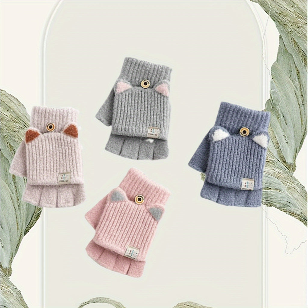 Gants coupe-vent en laine