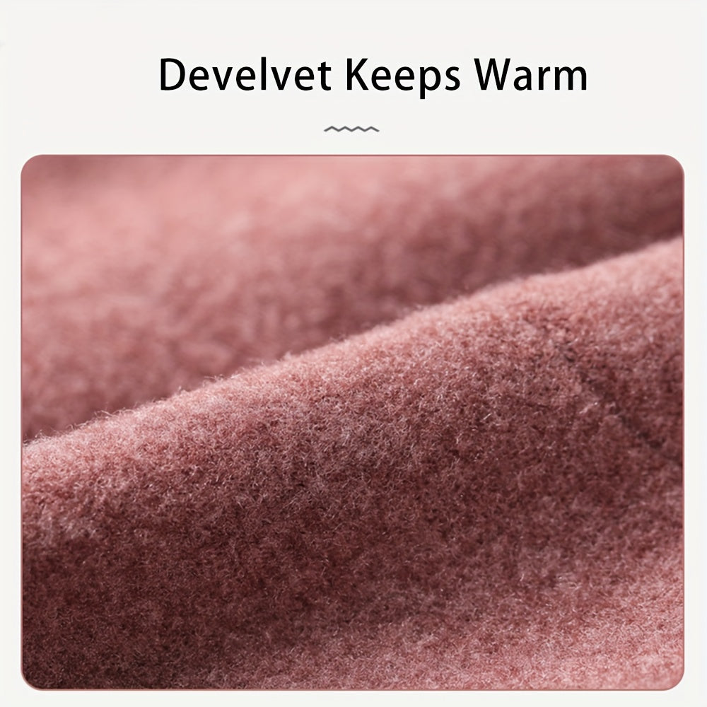 Gants en maille, 5 coloris, à oursons, noir, gris, rose, beige et marron foncé