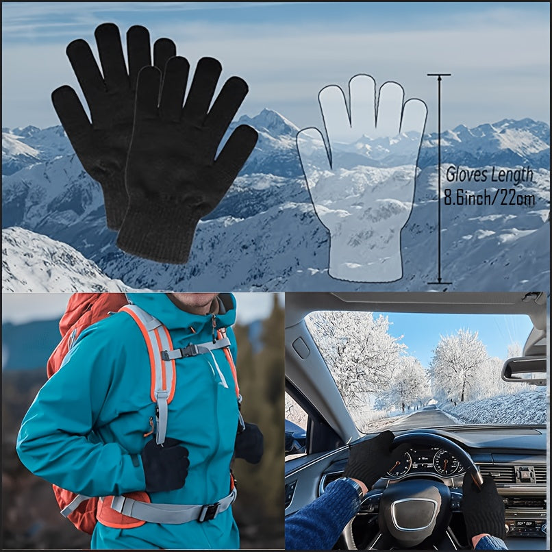 Gants de vélo en maille — lot de 3 paires