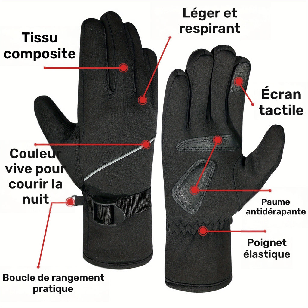 Gants de ski tactiles, du S au XL