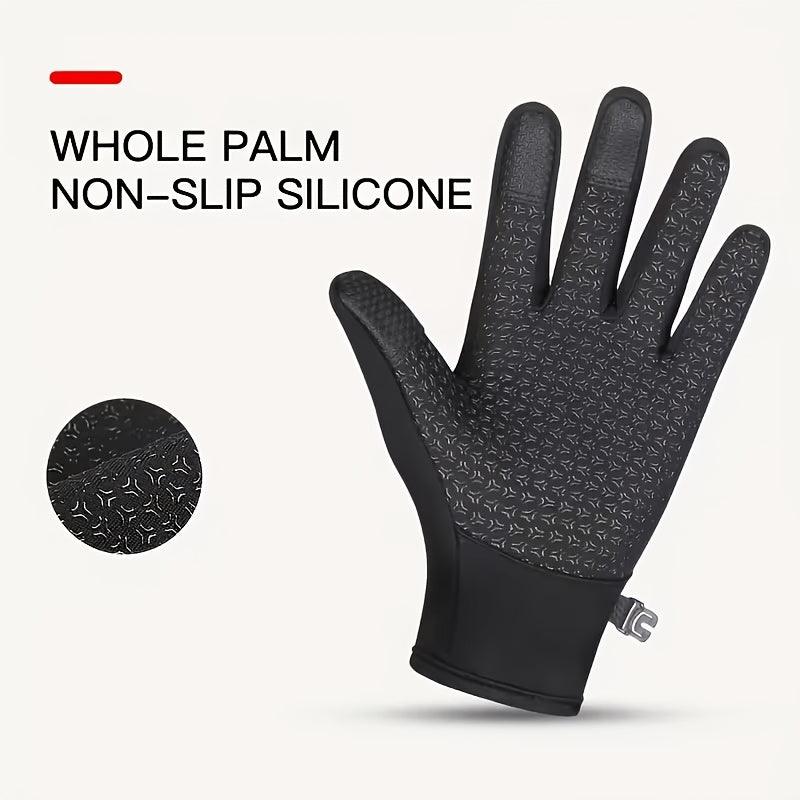 Gants de vélo tactiles en maille, du M au L