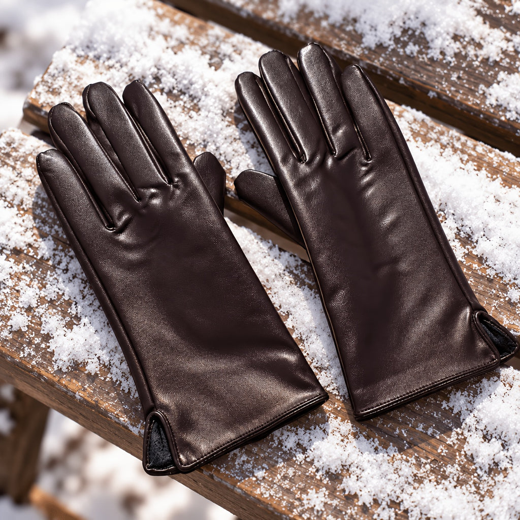 Gants thermiques en cuir