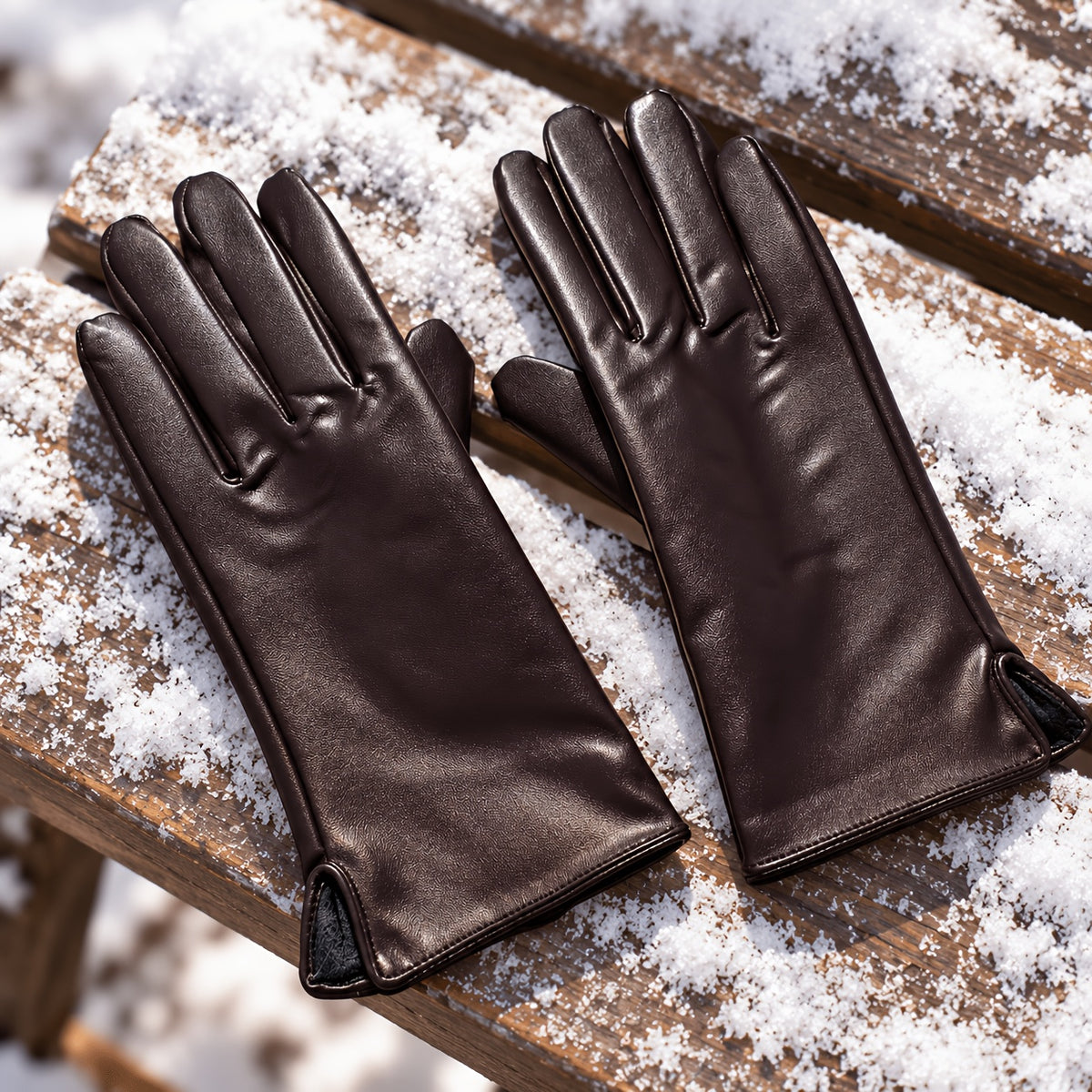 Gants thermiques en cuir