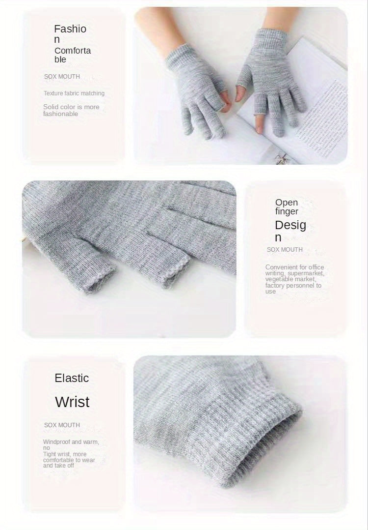 Gants à deux doigts ouverts