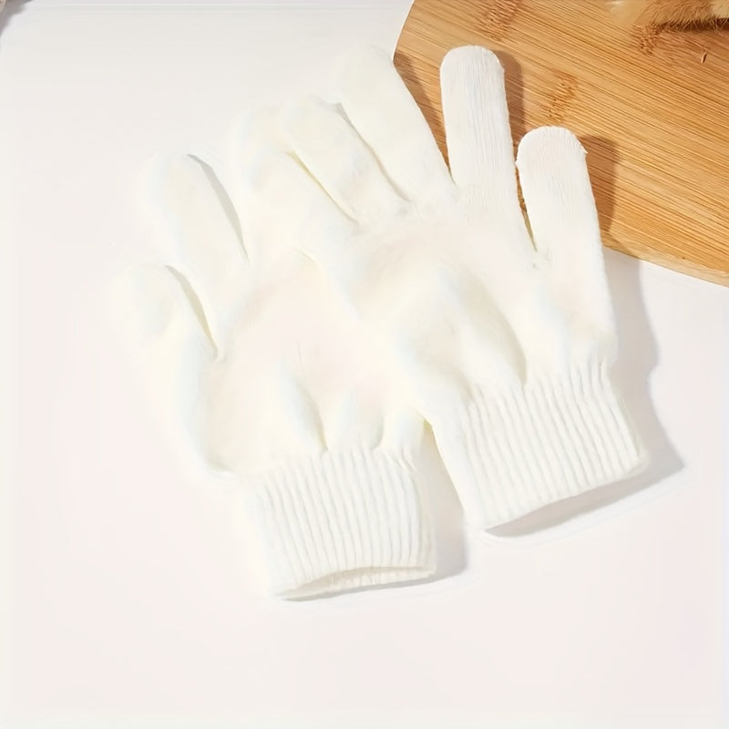 Gants thermiques de ski en maille