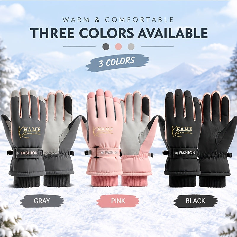 Gants sans doigts en maille, 3 coloris