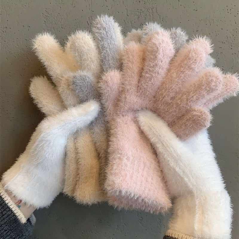 Gants thermiques en maille, 6 coloris