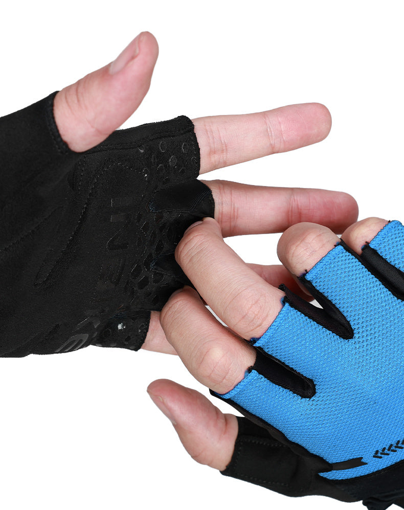 Mitaines de vélo respirantes à paume renforcée en maille, du M au XXL