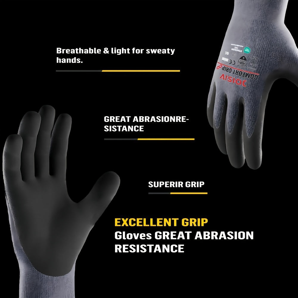 Gants jetables antidérapants fins en nitrile