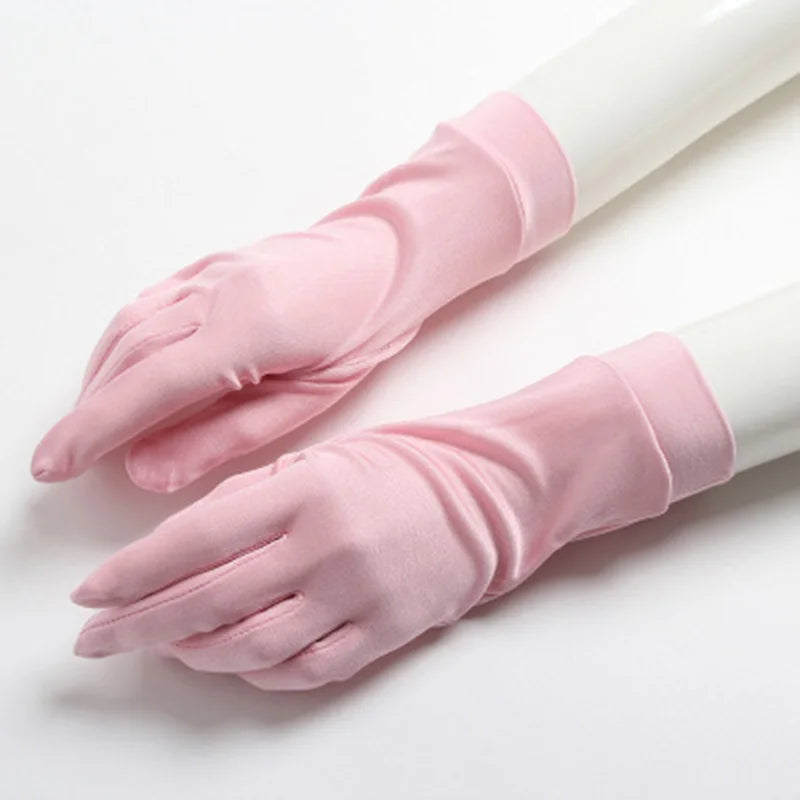 Gants mitaines en soie (modèle 2)