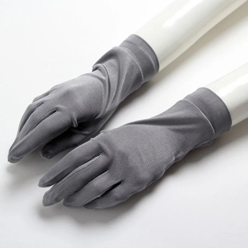 Gants mitaines en soie (modèle 2)