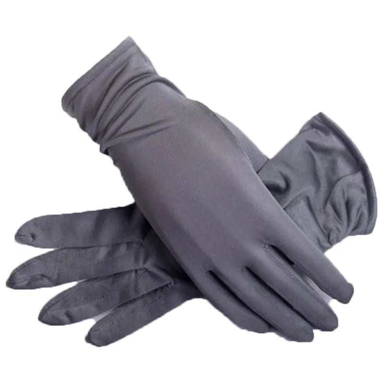 Gants mitaines en soie (modèle 8)