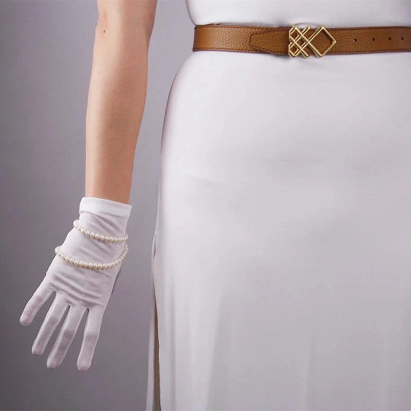 Gants mitaines en soie (modèle 4)