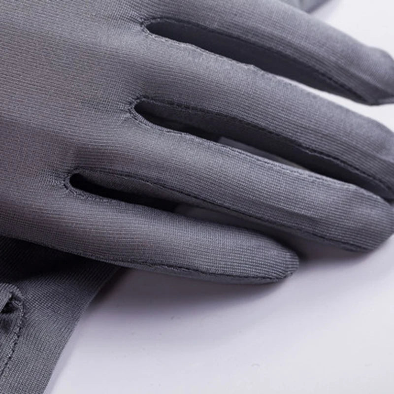 Gants mitaines en soie (modèle 8)