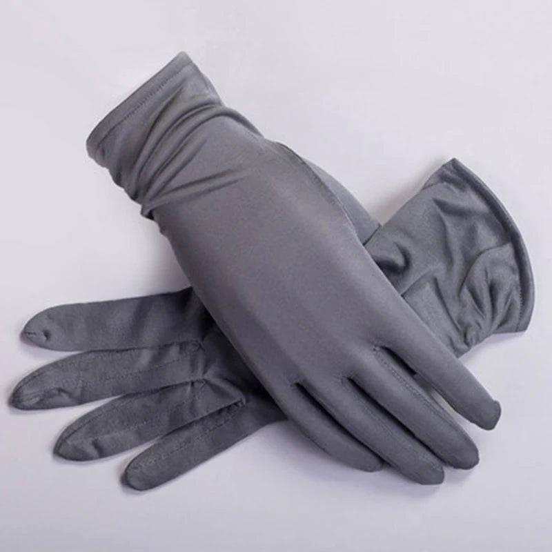 Gants mitaines en soie (modèle 8)