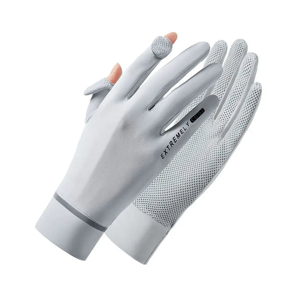 Gants mitaines en soie (modèle 3)