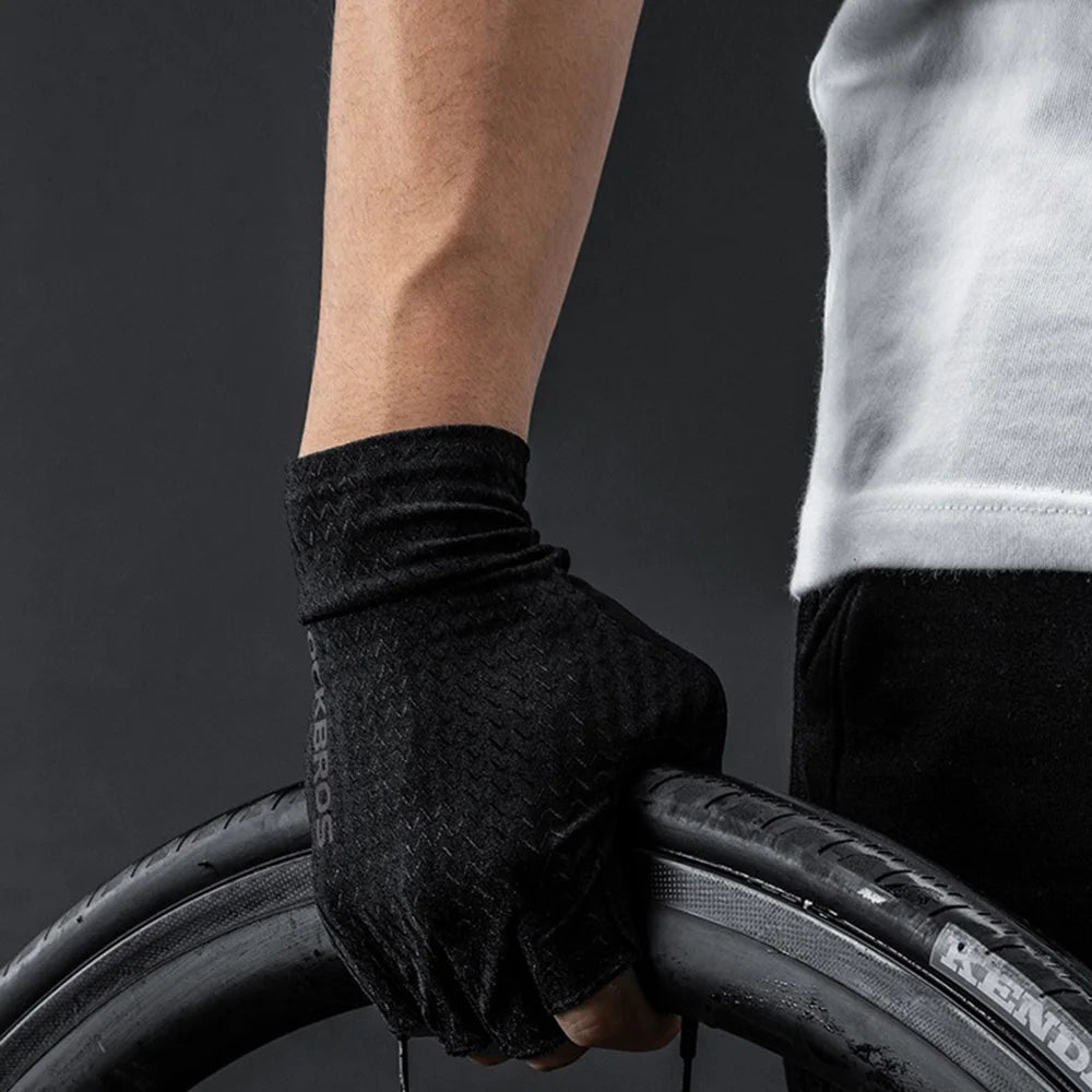 Gants sans doigts en coton