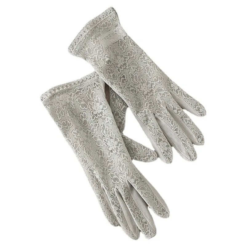Gants mitaines en soie (modèle 5)
