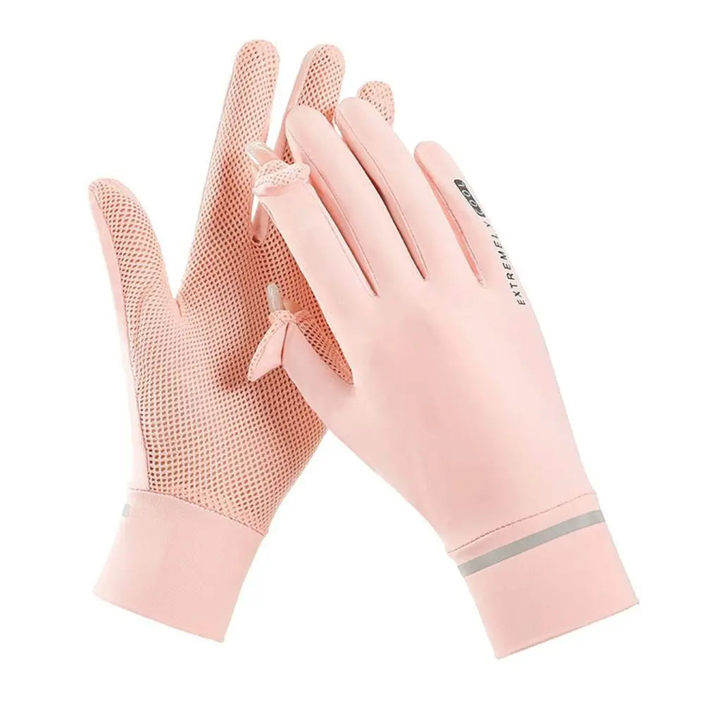Gants mitaines en soie (modèle 3)