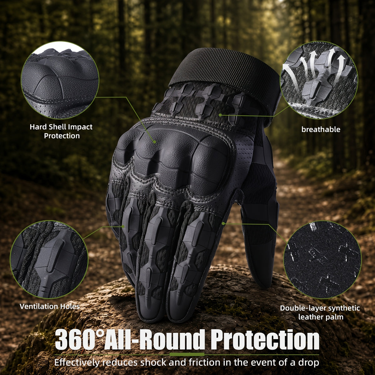 Gants tactiles, 4 coloris