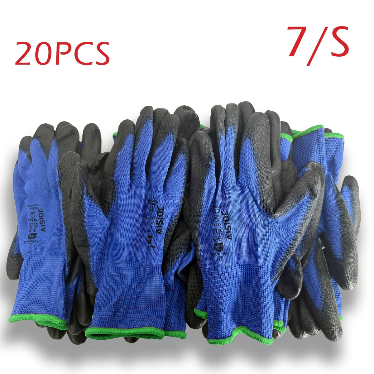 Bleu (10 paires) / 7/S