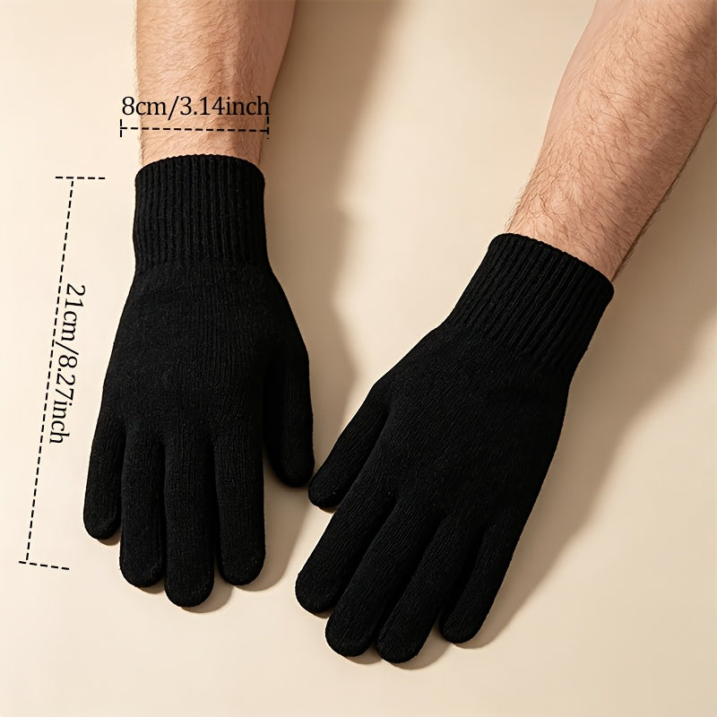 Gants thermiques en maille — lot de 4 paires