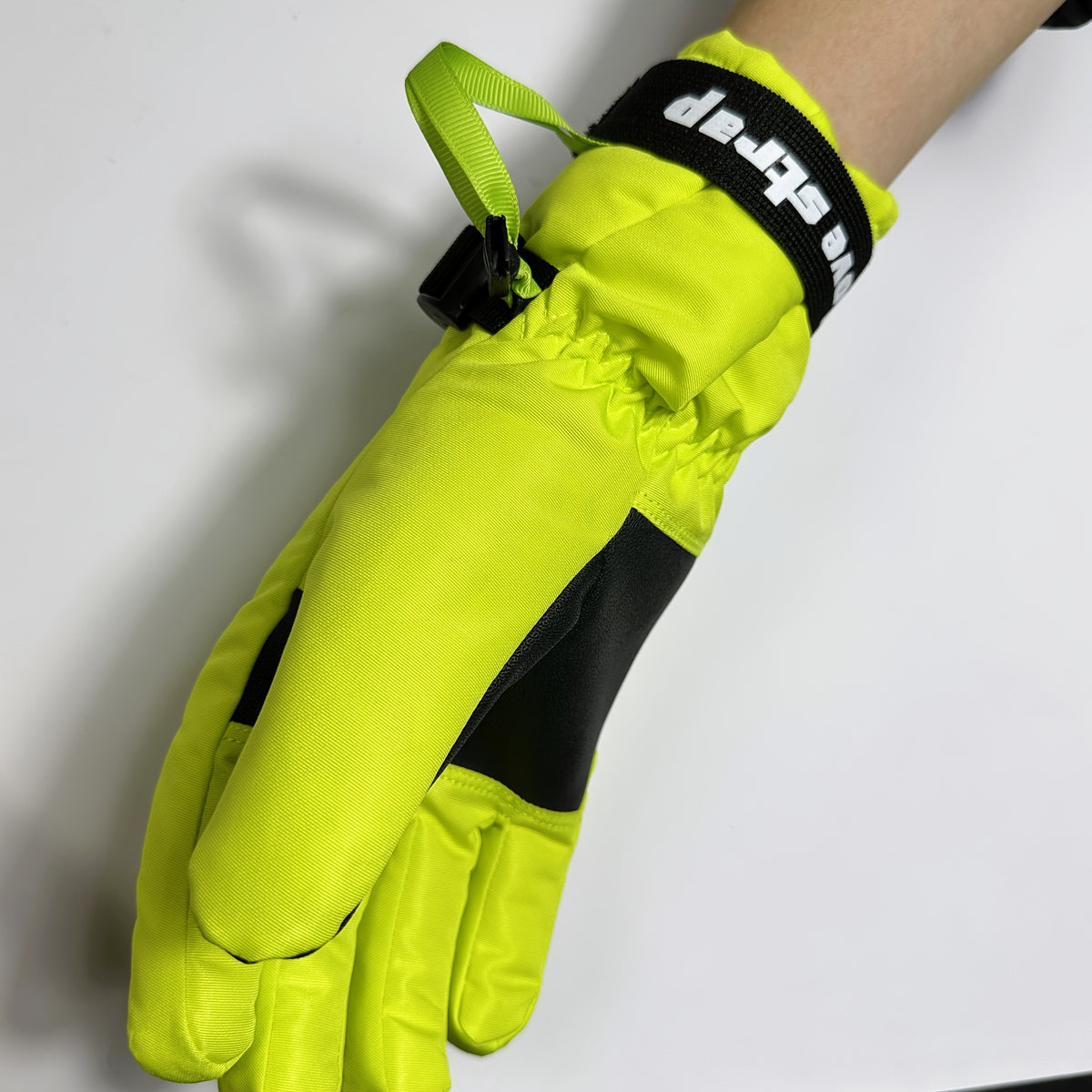Gants coupe-vent antidérapants en maille, 4 coloris
