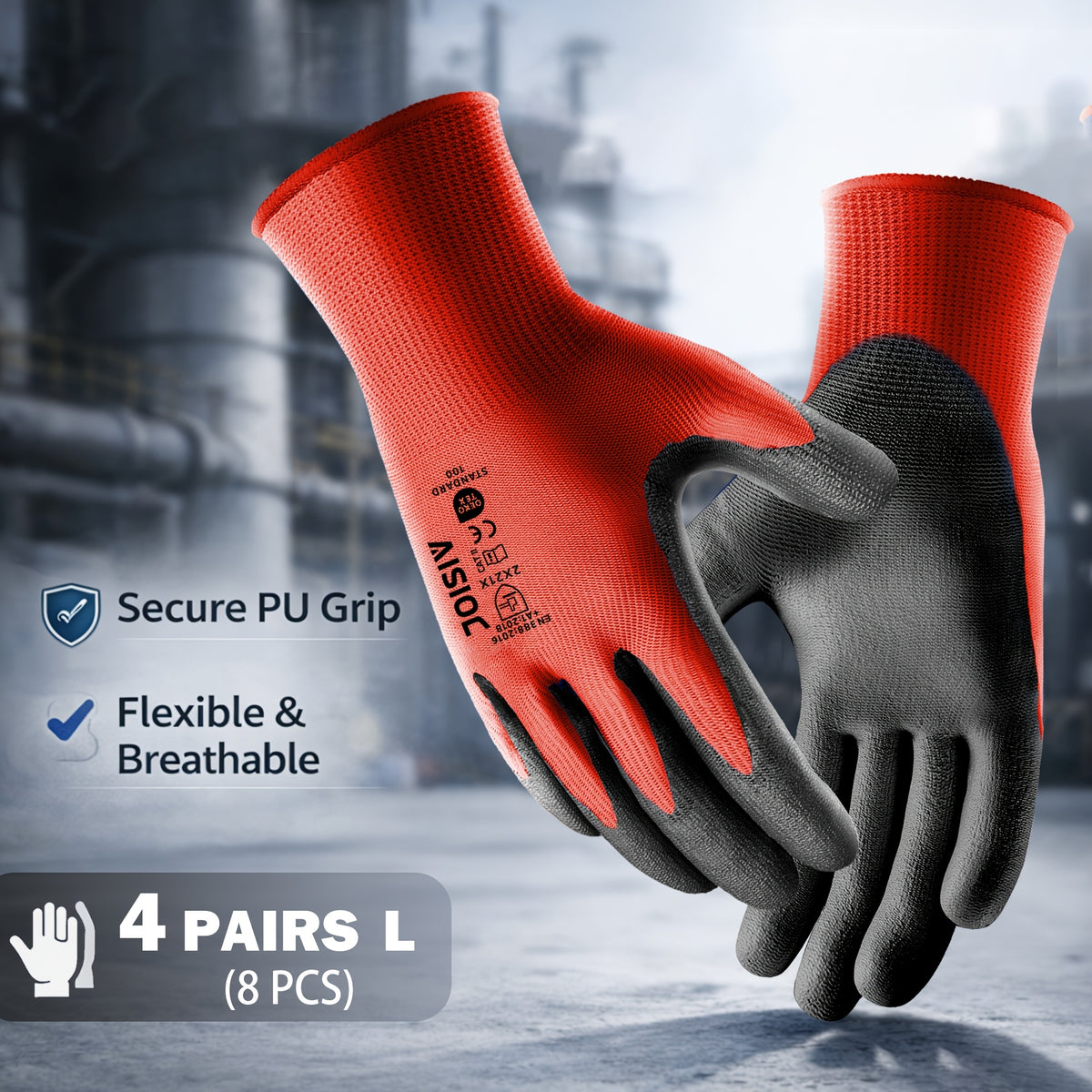 Rouge-4 Paires / L