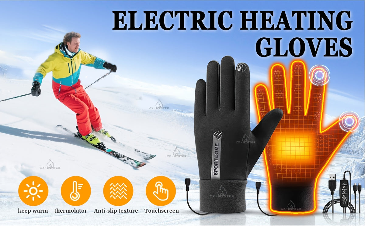Gants de ski chauffants