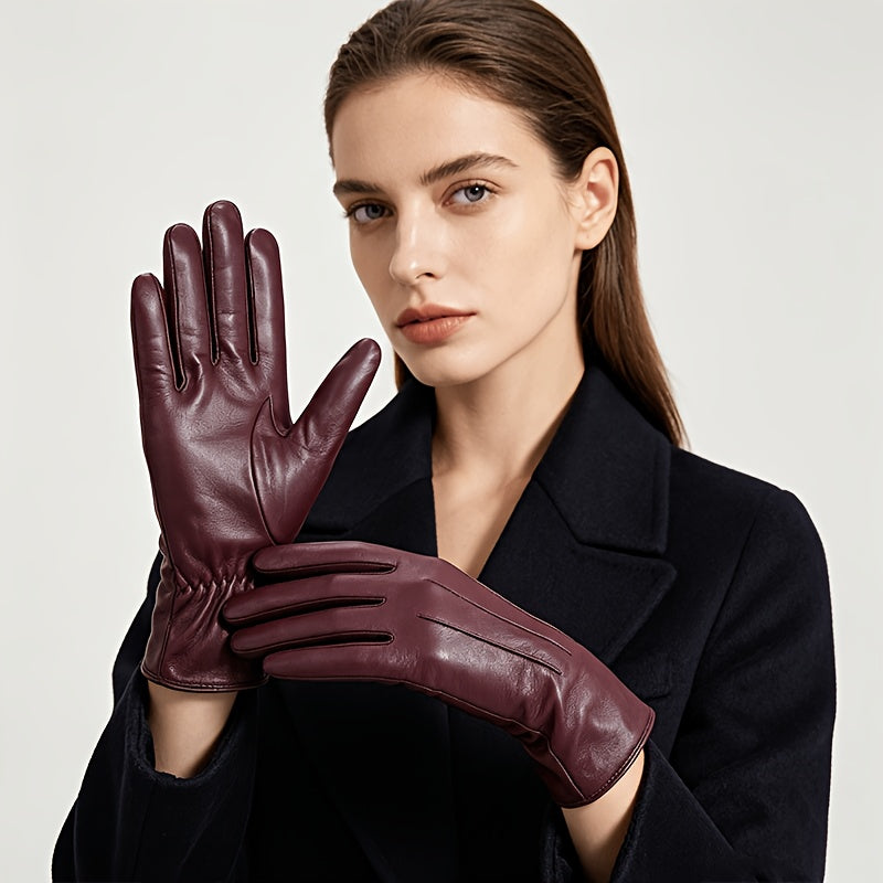 Gants coupe-vent doublés, 3 coloris