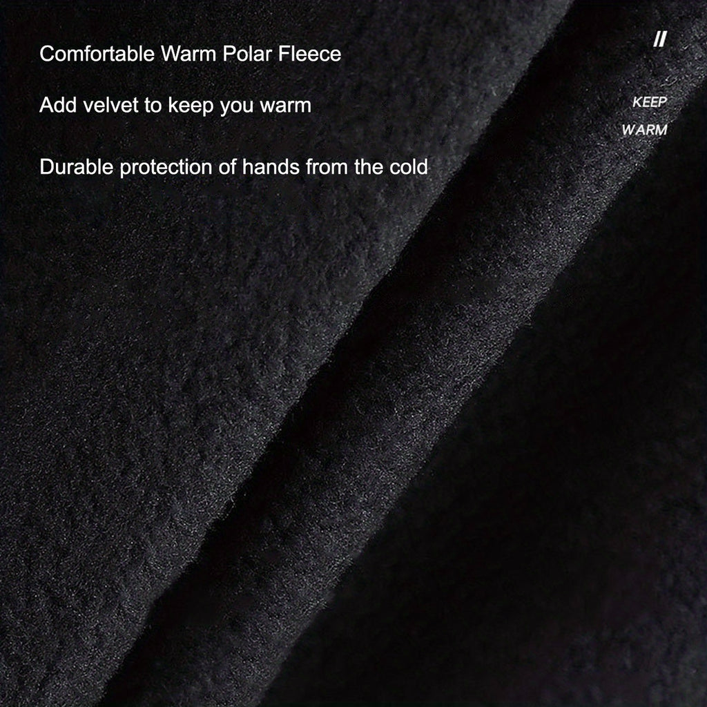 Gants antidérapants de vélo en simili cuir
