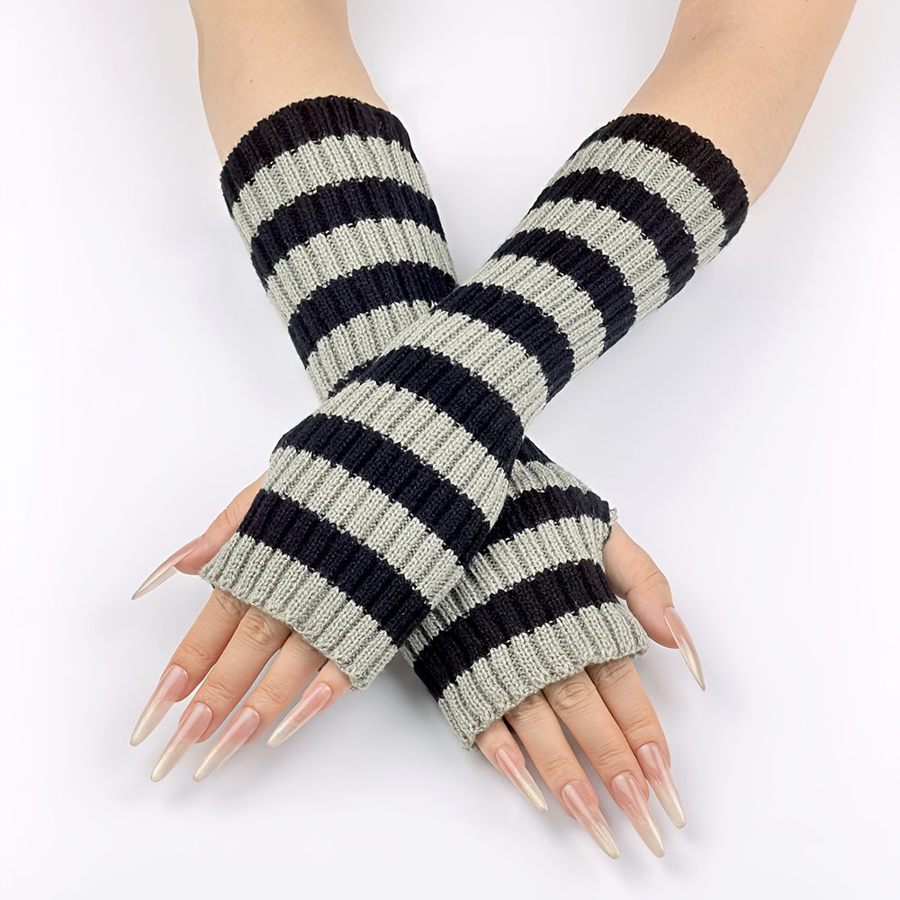 Gants à Blocs de Couleurs de 30cm - Noir + Gris Clair