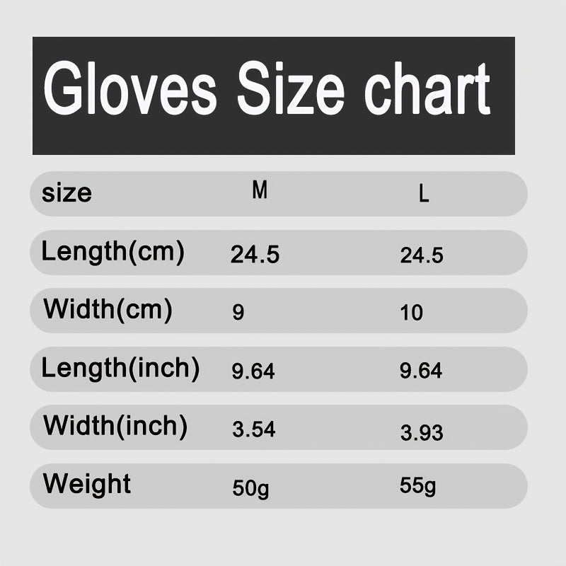 Gants, 4 coloris, du M au L