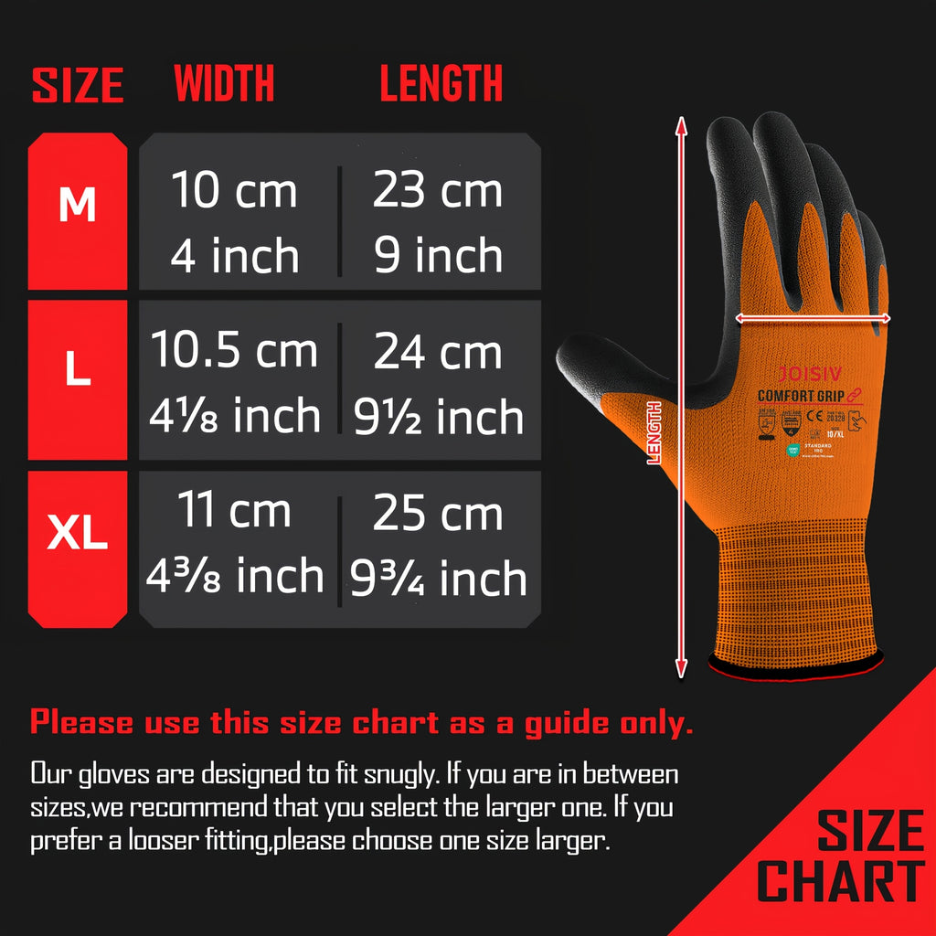 Gants de travail tactiles en maille enduite — lot de 20 paires