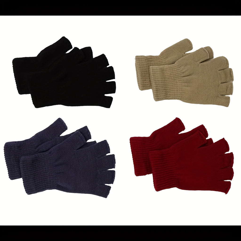 Mitaines en maille fine