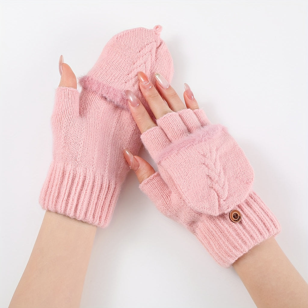 Gants en maille, 7 coloris