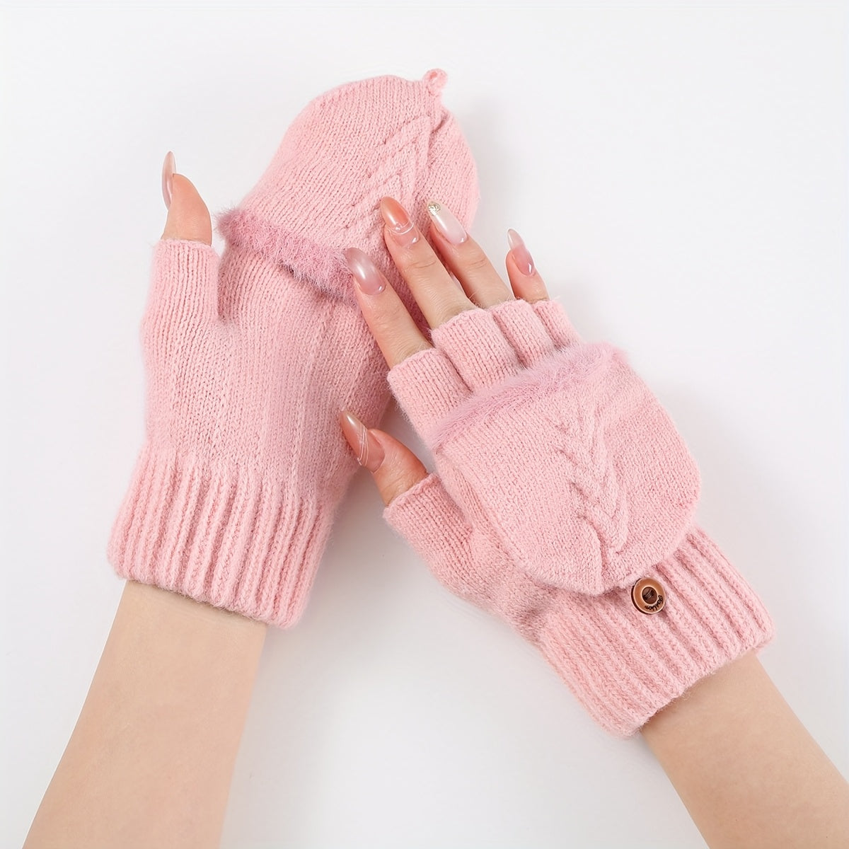 Gants en maille, 7 coloris