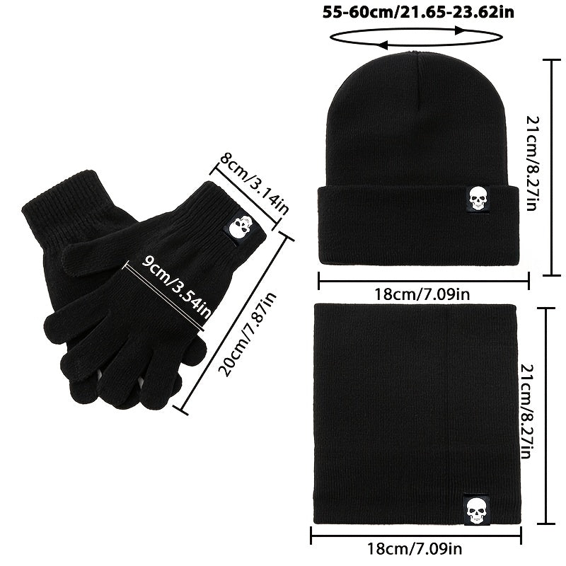 Gants en maille, 5 coloris, gris clair, noir, blanc, couleur marine et rose