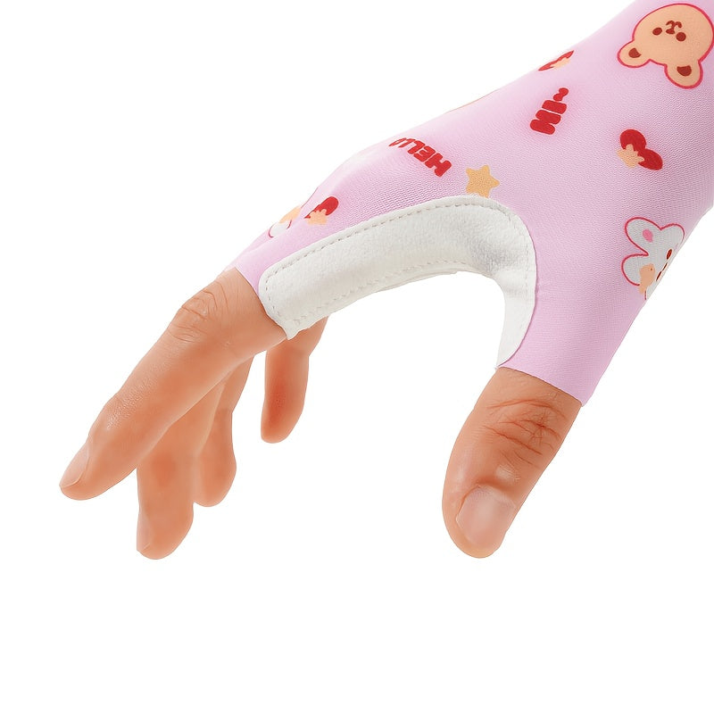 Gants en maille pour enfant, fusée