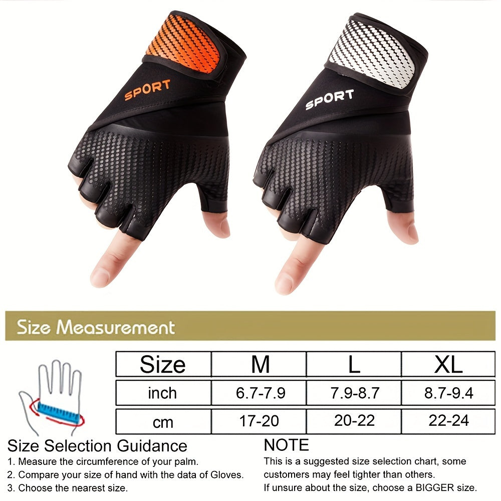 Gants de musculation à paume renforcée en maille