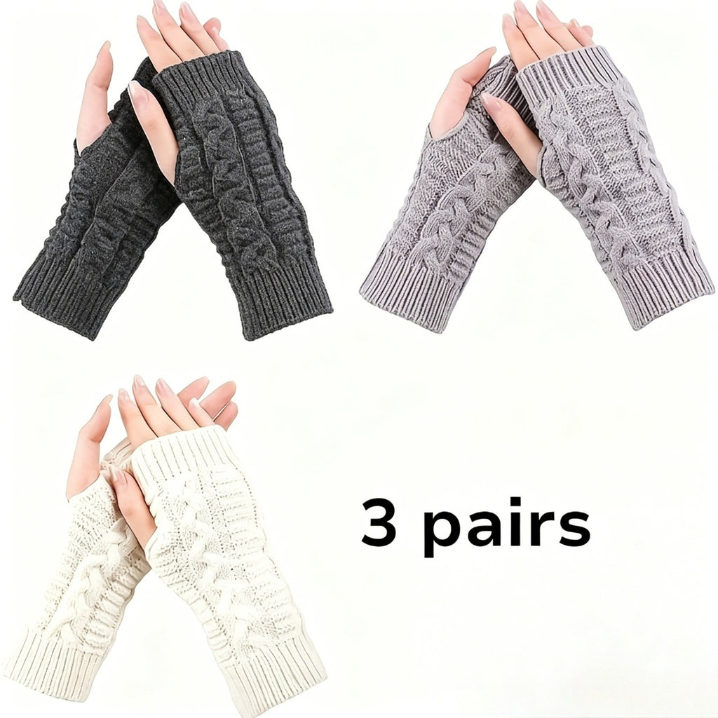 Noir + Blanc + Gris / Taille unique