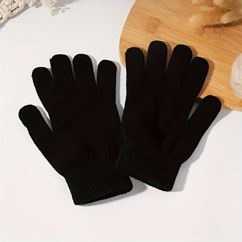 Gants thermiques de ski en maille