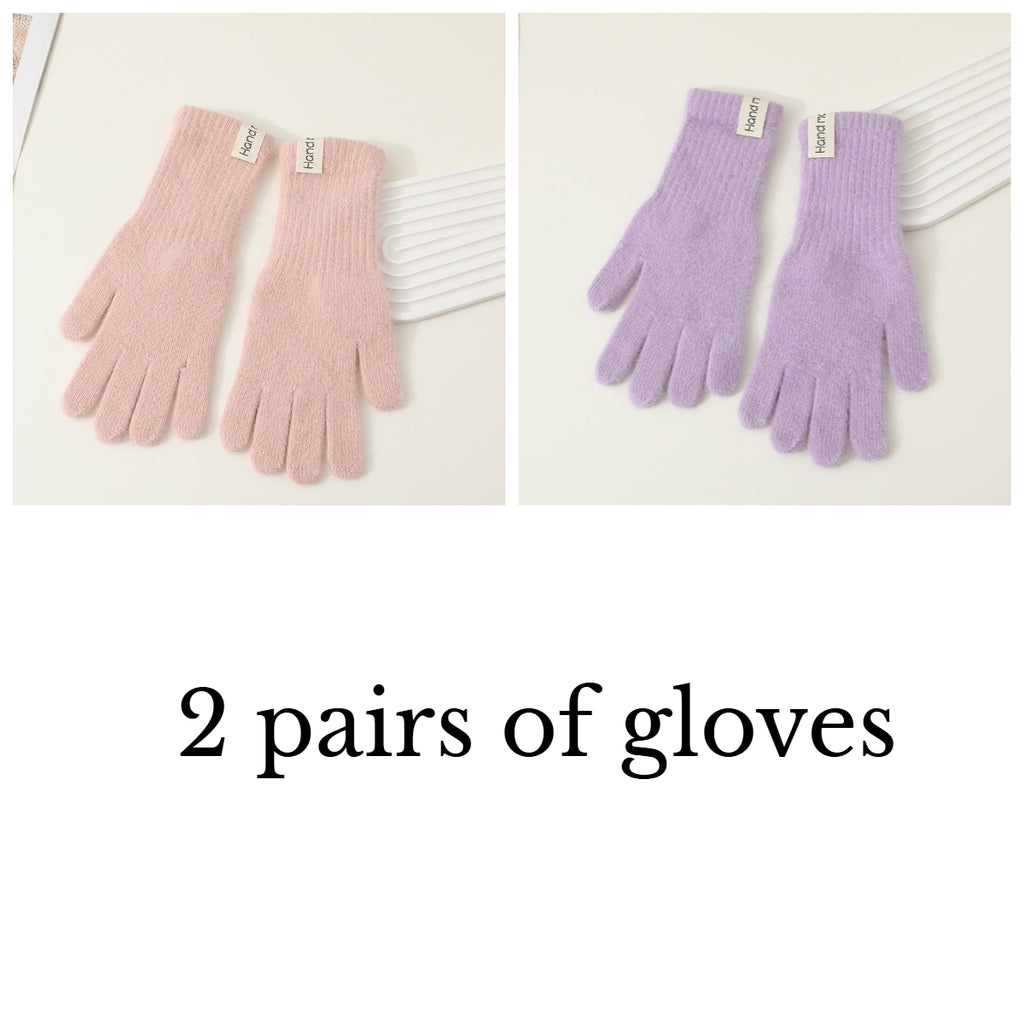 1 Paire De Rose + 1 Paire De Violet / 2 Paires