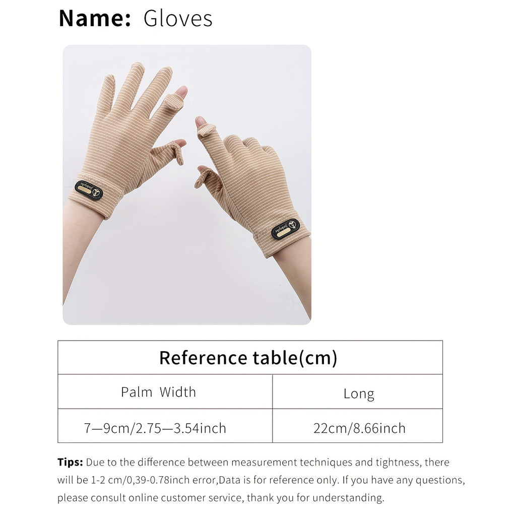 Gants sans doigts en maille, 3 coloris, noir, bleu et lavande