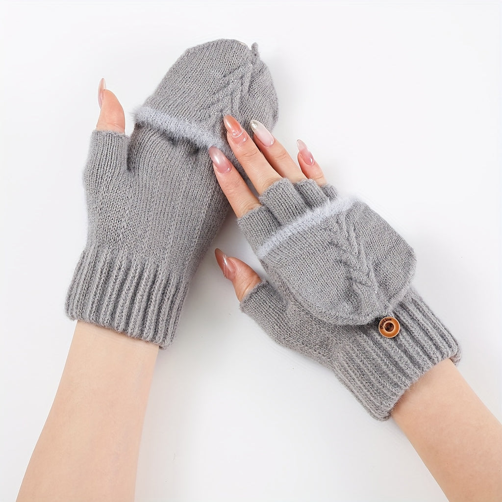 Gants en maille, 7 coloris