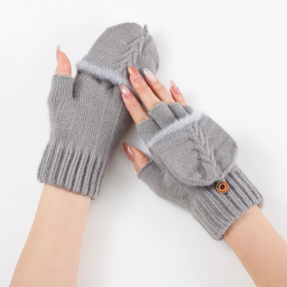 Gants en maille, 7 coloris